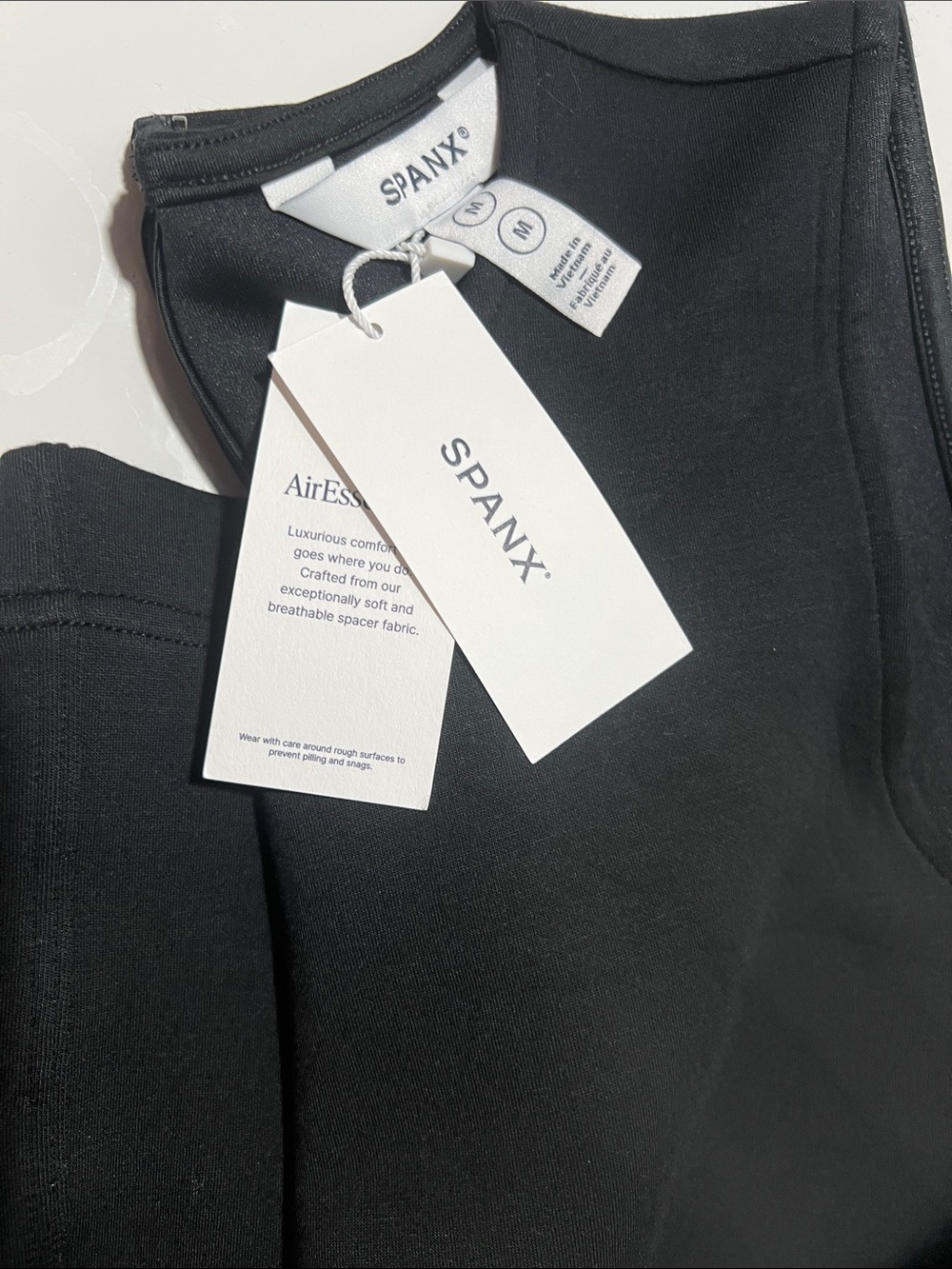Spanx Air Essentials Jumpsuit Very Black - Medium - Picture 4 of 6